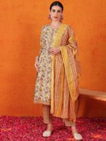 Yellow Color Readymade Salwar Suit