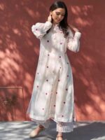 White Color Readymade Salwar Suit