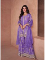 Voilet Color Salwar Suit