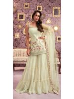 Cream Color Salwar Suit