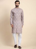 Mouve Color Kurta Payjama