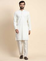 Off White Color Kurta Payjama