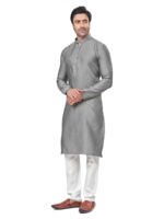 Grey Color Kurta Payjama