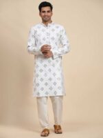 White Color Kurta Payjama