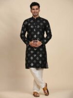 Black Color Kurta Payjama