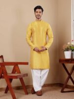 Yellow Color Kurta Payjama