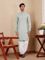 Pista Color Kurta Payjama