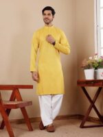 Yellow Color Kurta Payjama