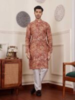 Brown Color Kurta Payjama