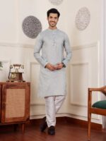 Light Blue Color Kurta Payjama