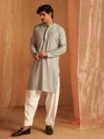 Grey Color Kurta Payjama