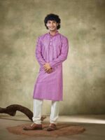 Purple Color Kurta Payjama