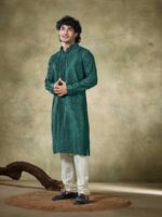 Green Color Kurta Payjama