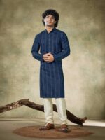 Teal Blue Color Kurta Payjama