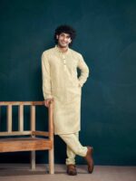 Off White Color Kurta Payjama