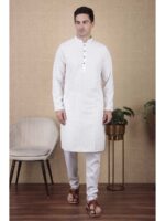 White Color Kurta Payjama