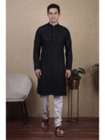 Nevy Blue Color Kurta Payjama