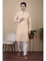 Cream Color Kurta Payjama