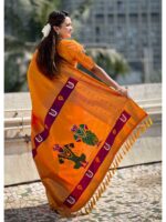 Yellow Color Soft Silk Saree