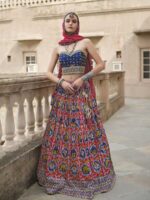Red Color Smooth Silk Lehenga Choli