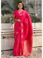 Pink Color Soft Silk Saree