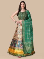 Multy Color Satin Silk Lehenga Choli