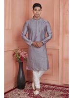 Grey Color Kurta Payjama