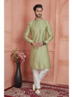Pista Color Kurta Payjama