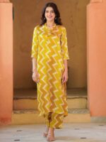Mustard Color Kurti Set