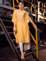 Yellow Color Kurti Set