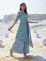 Blue Color Kurti Set