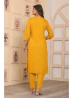 Yellow Color Kurti Set