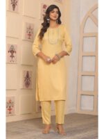 Yellow Color Kurti Set