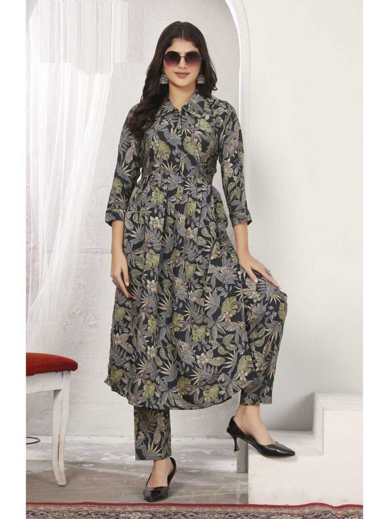 Blue Color Kurti Set