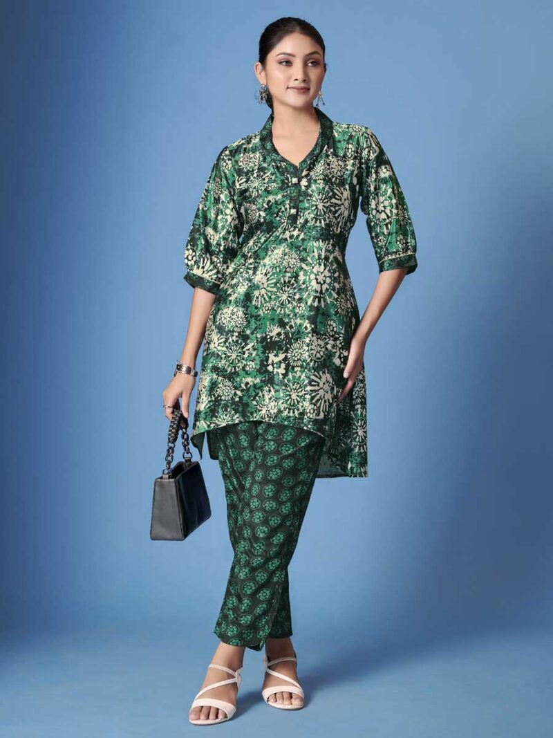 Green Color Cord Set