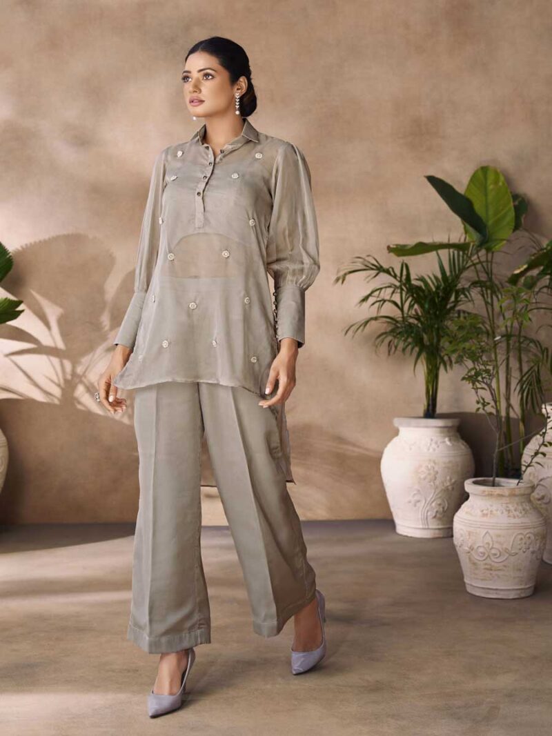 Grey Color Cord Set - Image 3