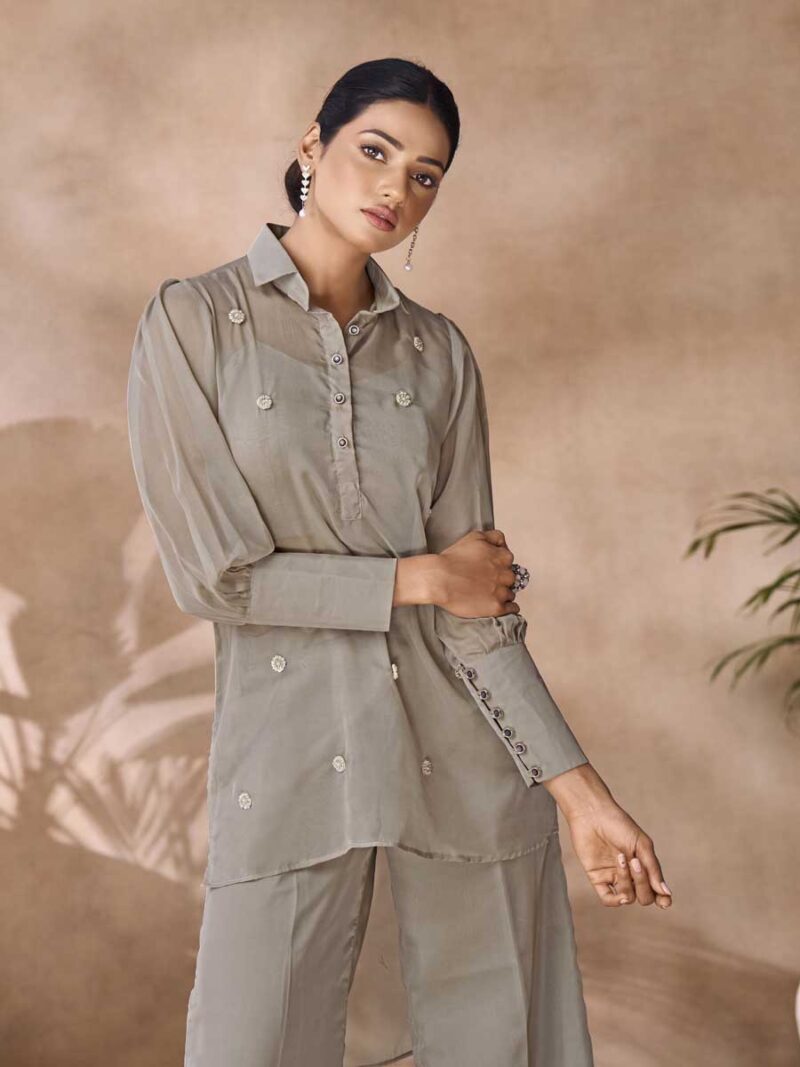 Grey Color Cord Set - Image 2