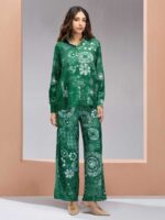 Dark Green Color Cord Set