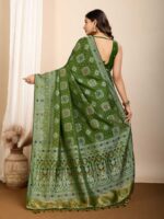 Mahendi Color Mahendi Saree