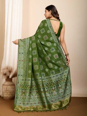 Mahendi Color Mahendi Saree