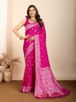 Pink Color Pink Saree