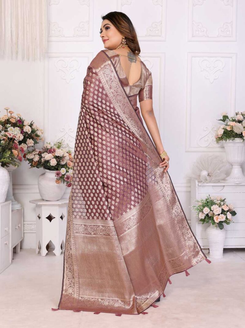 Purple Color Purple Saree - Image 2