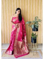 Pink Color Pink Saree