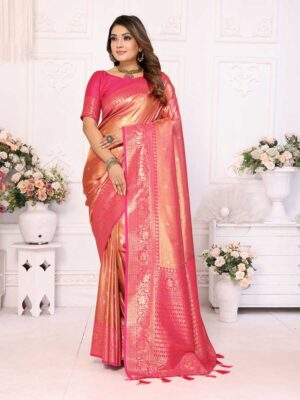 Pink Color Pink Saree