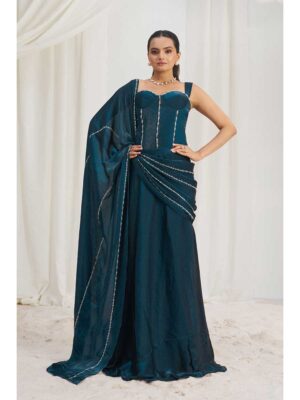 Nevy Blue Color Nevy Blue Saree