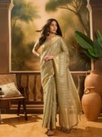 Green Color Green Saree