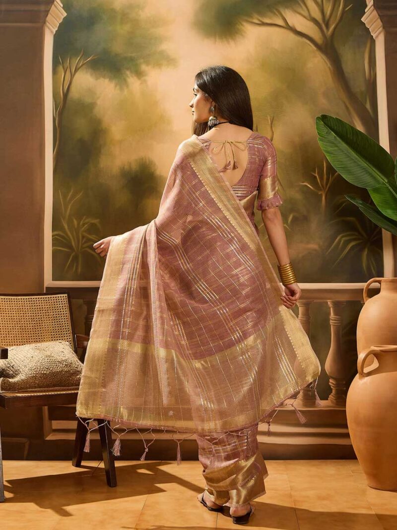 Purple Color Purple Saree