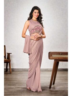 Pink Color Pink Saree
