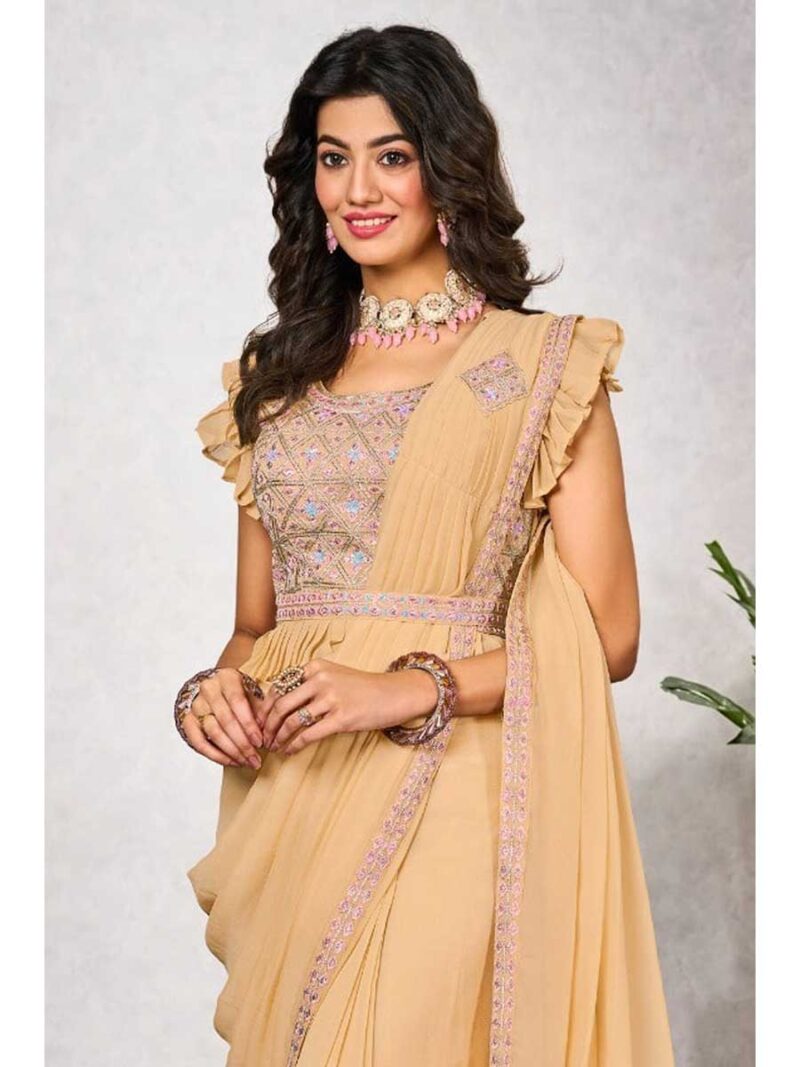 Yellow Color Yellow Saree - Image 2