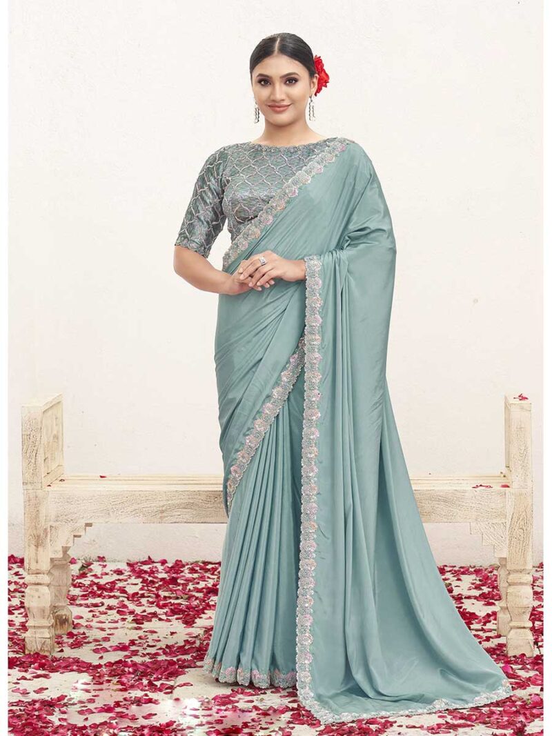Firoji Color Firoji Saree